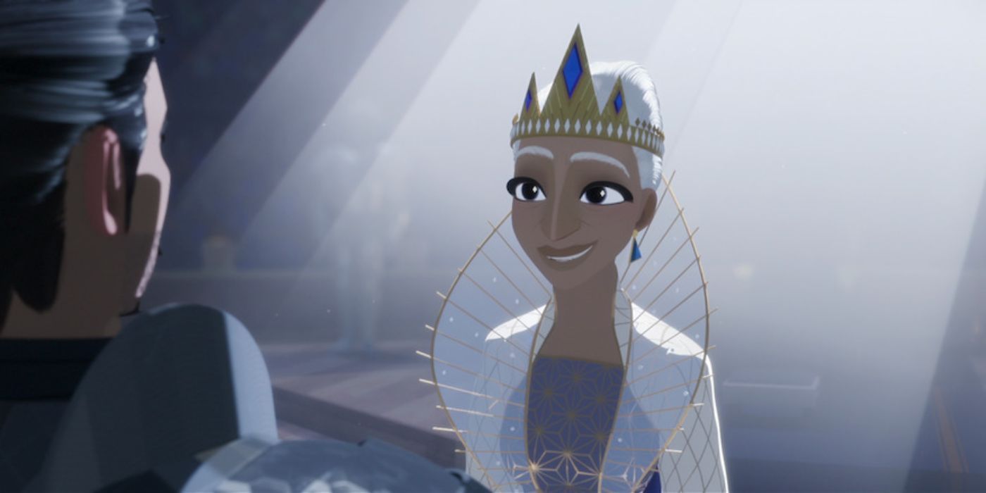Lorraine Toussaint as the Queen in Nimona