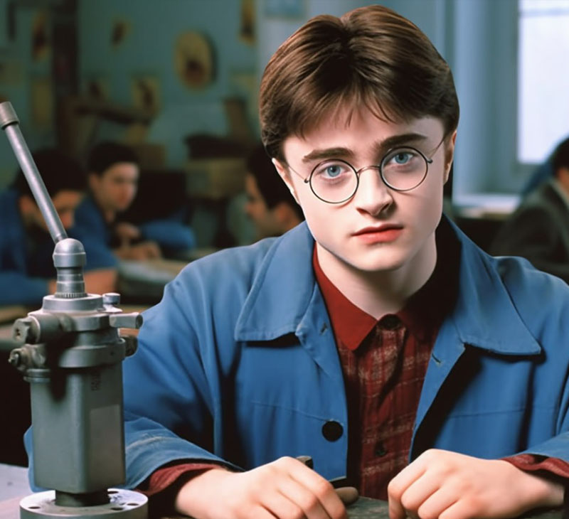 Образ Гарі Потера в уявному ПТУ