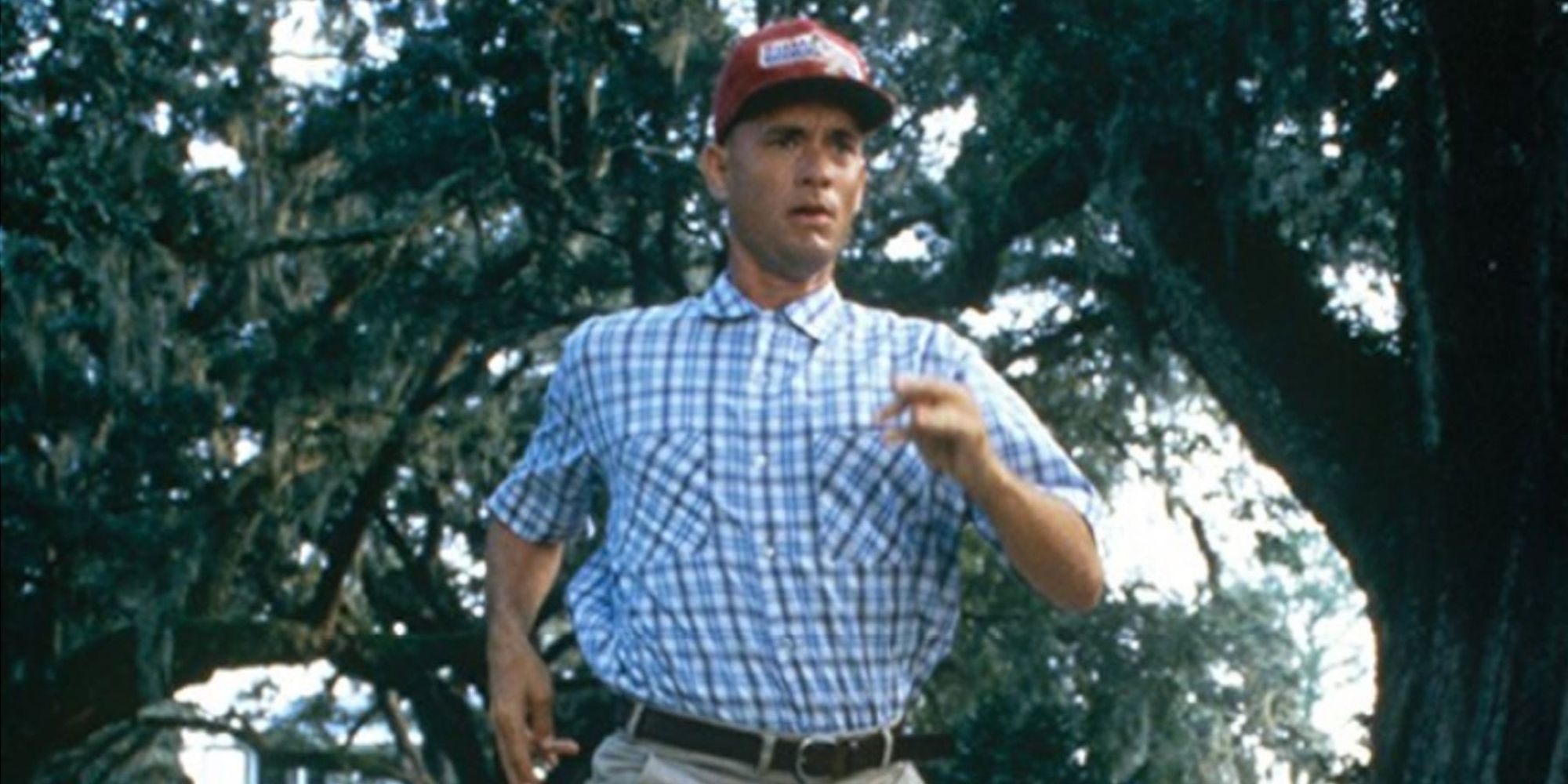 Tom Hanks works like Forrest Gump