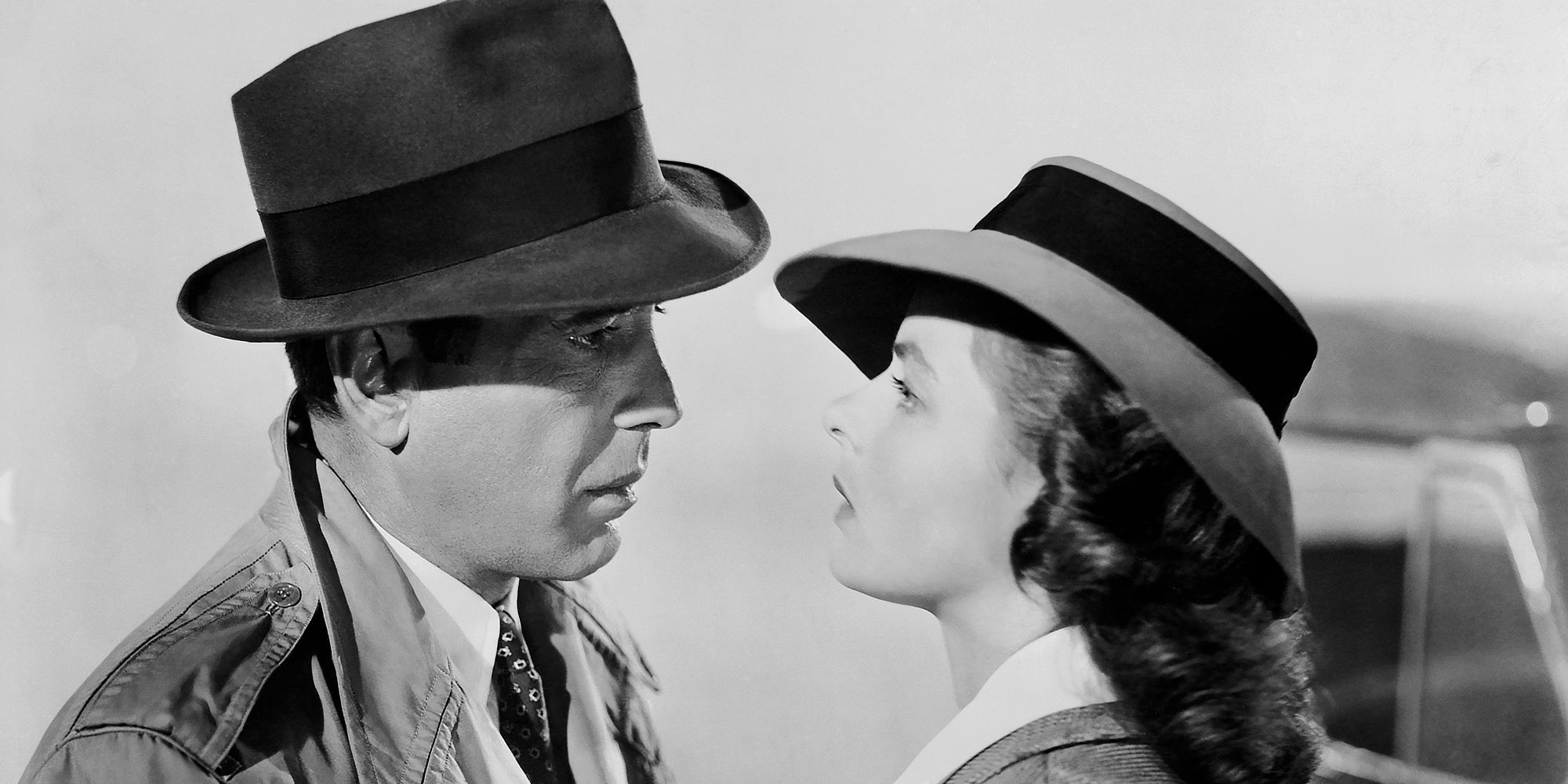 Humphrey Bogart and Ingrid Bergman in Casablanca