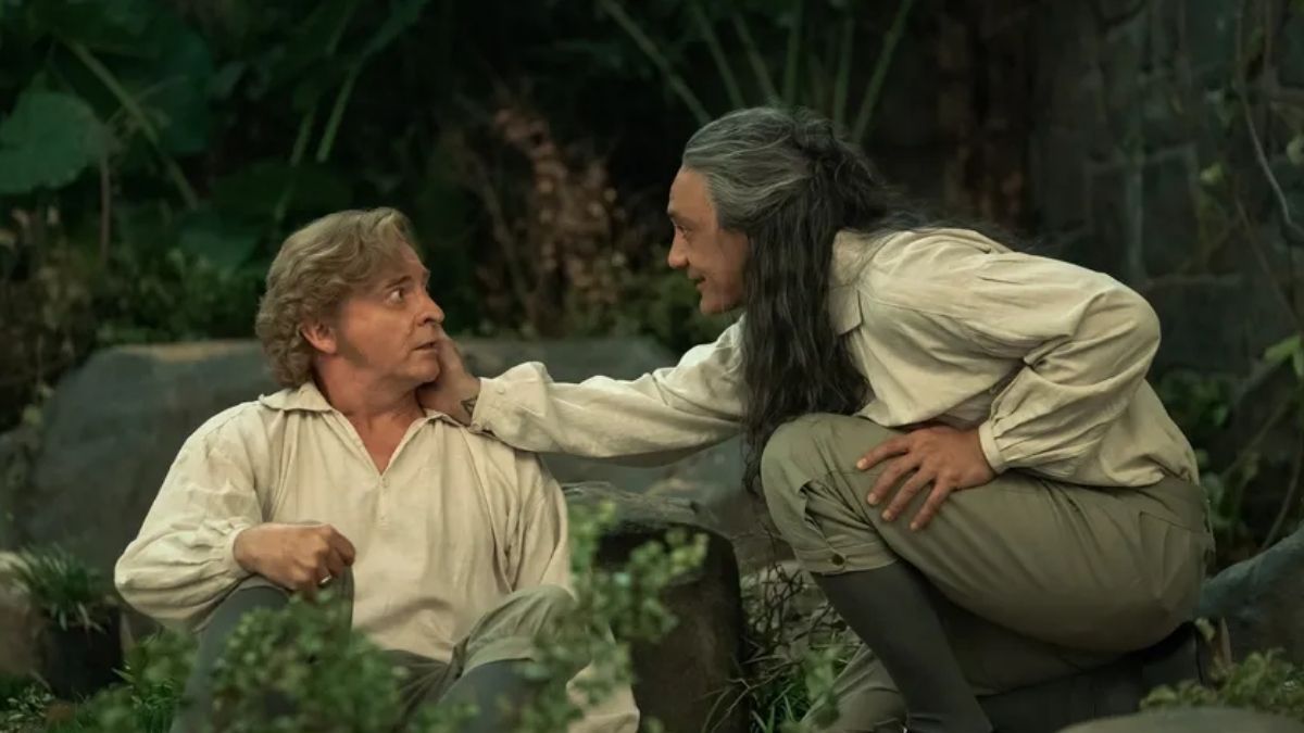 Stede and Blackbeard confess their feelings to each other.