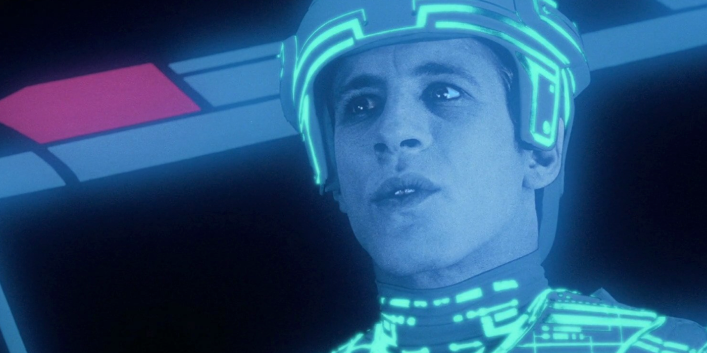 Depiction of the 1982 film Tron