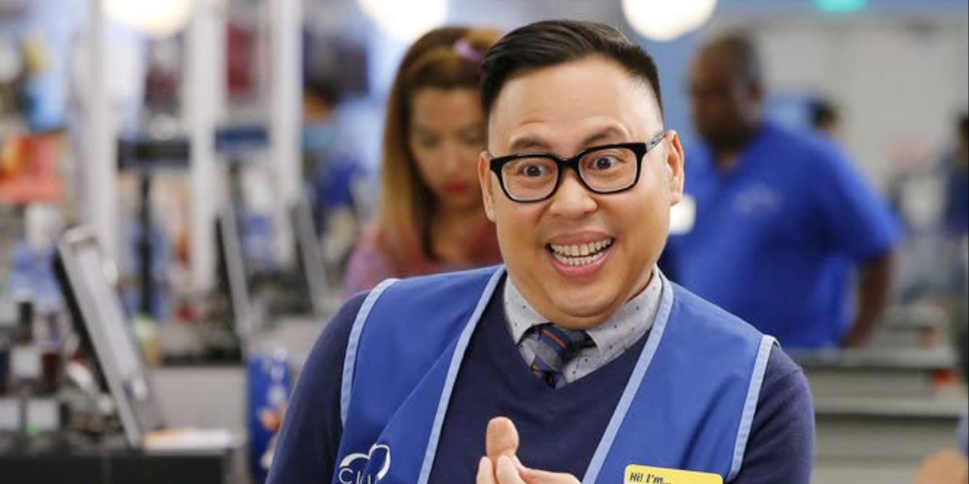 Nico Santos in the supermarket