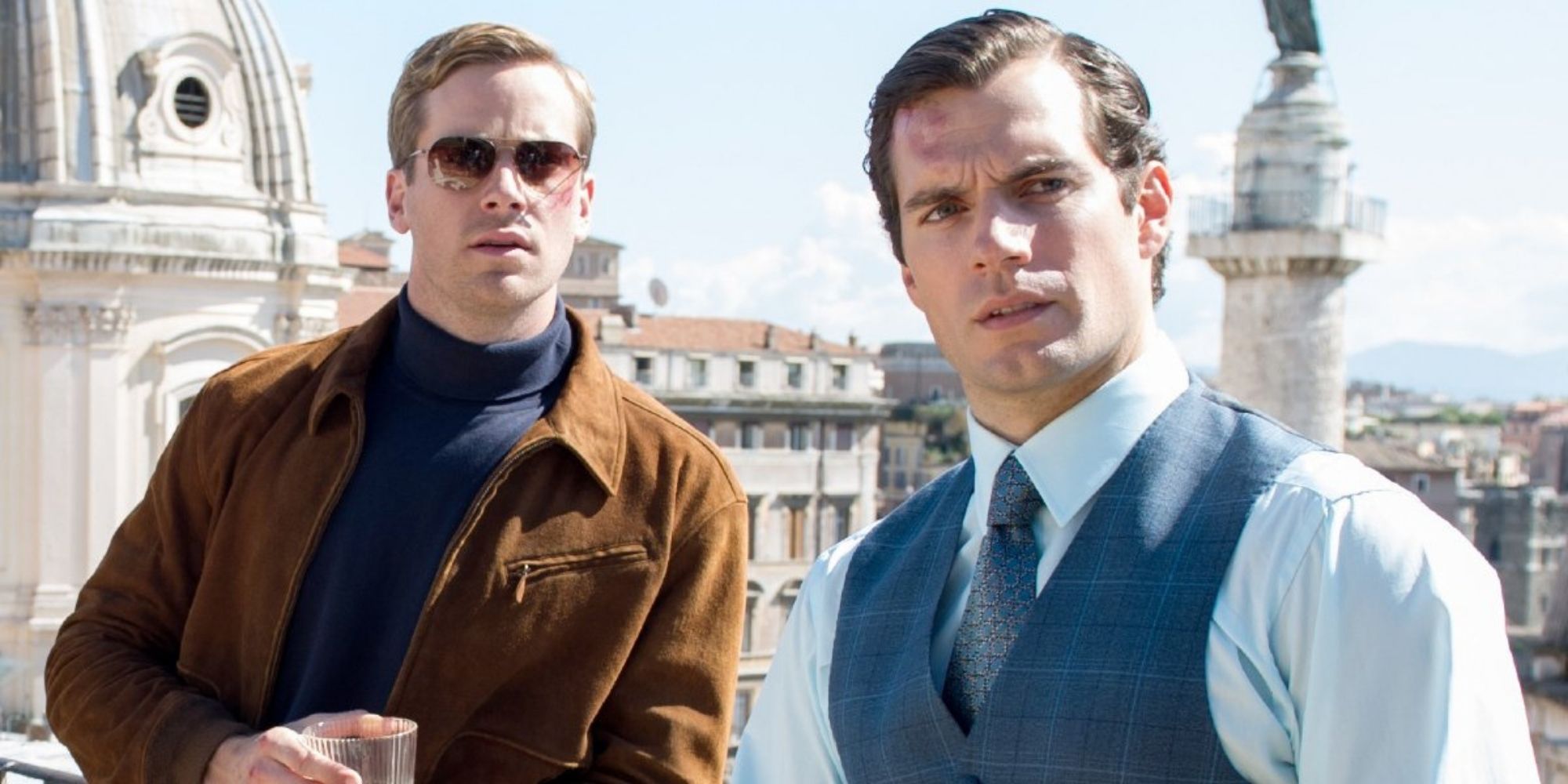 Henry Cavill as Napoleon Solo in The Man from UNCLE