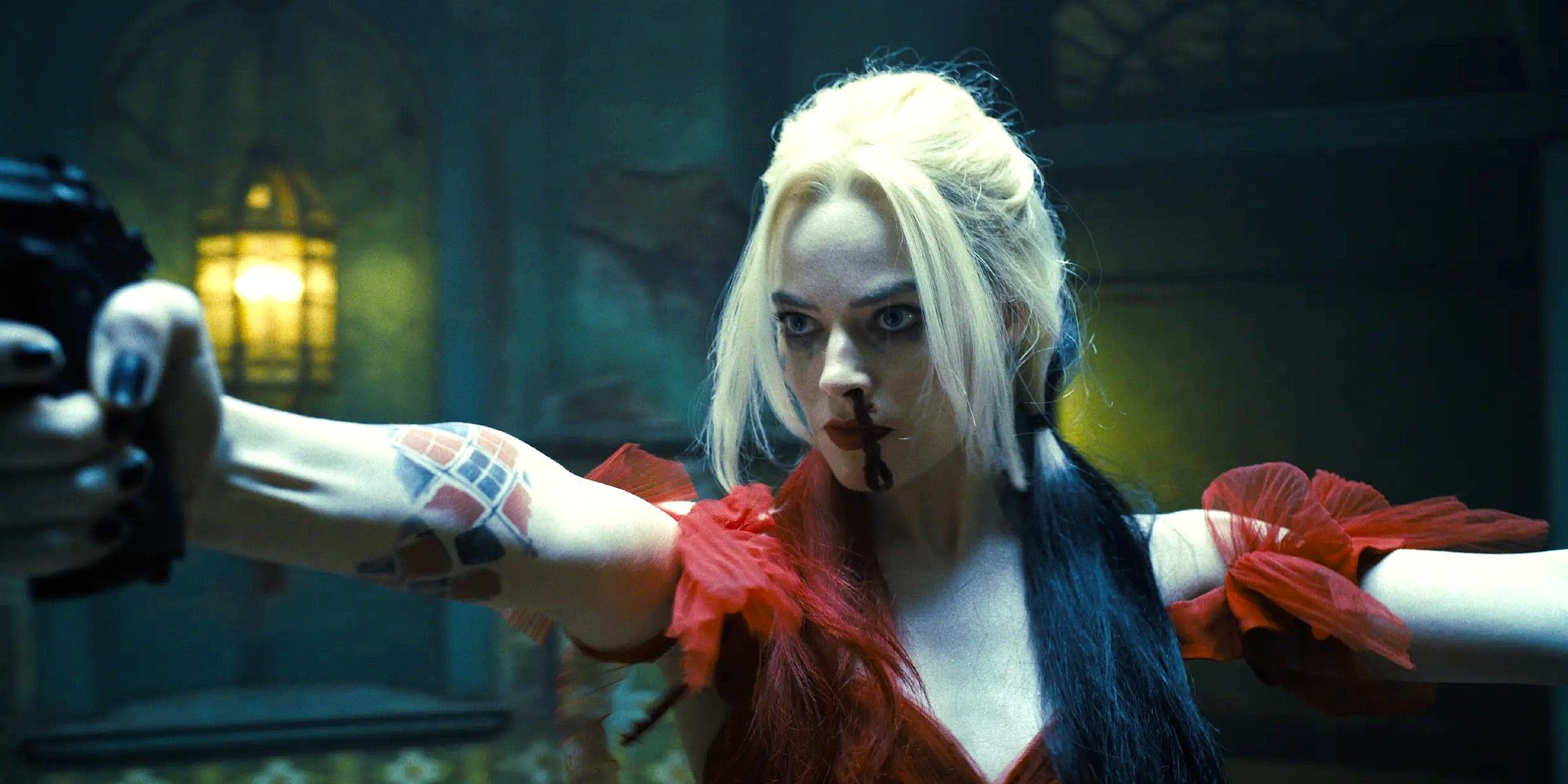 Margot Robbie as Harley Quinn in Suicide Squad