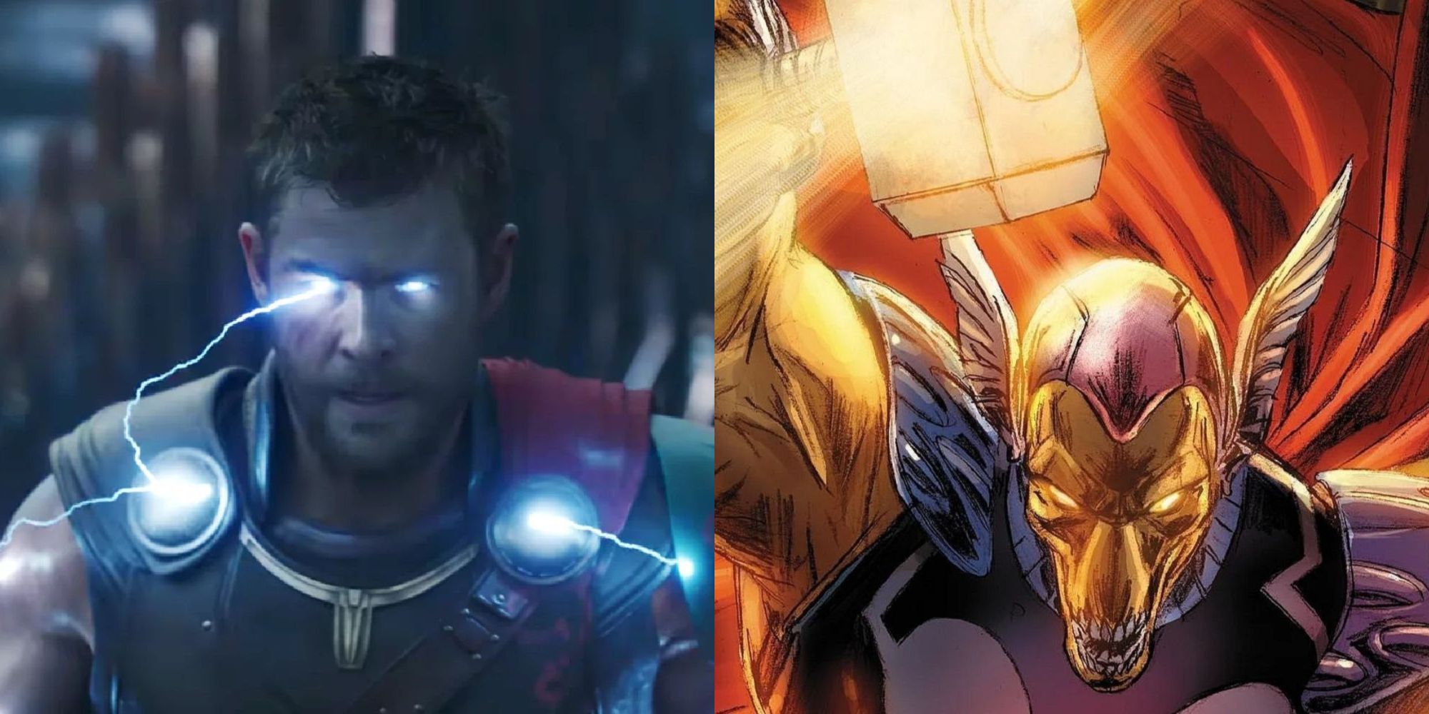 Joint photo of Thor and Beta Ray Bill.