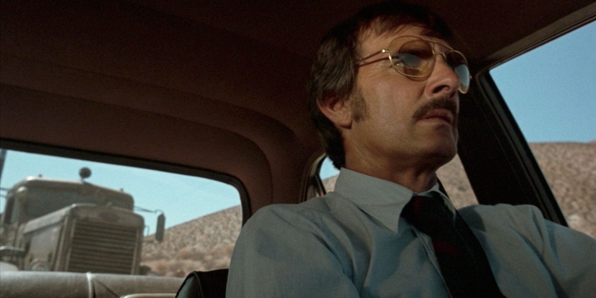 Dennis Weaver as David Mann in The Duel