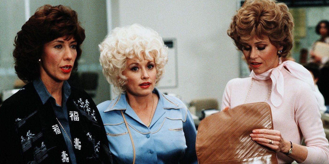 Lily Tomlin, Dolly Parton and Jane Fonda in 9 to 5