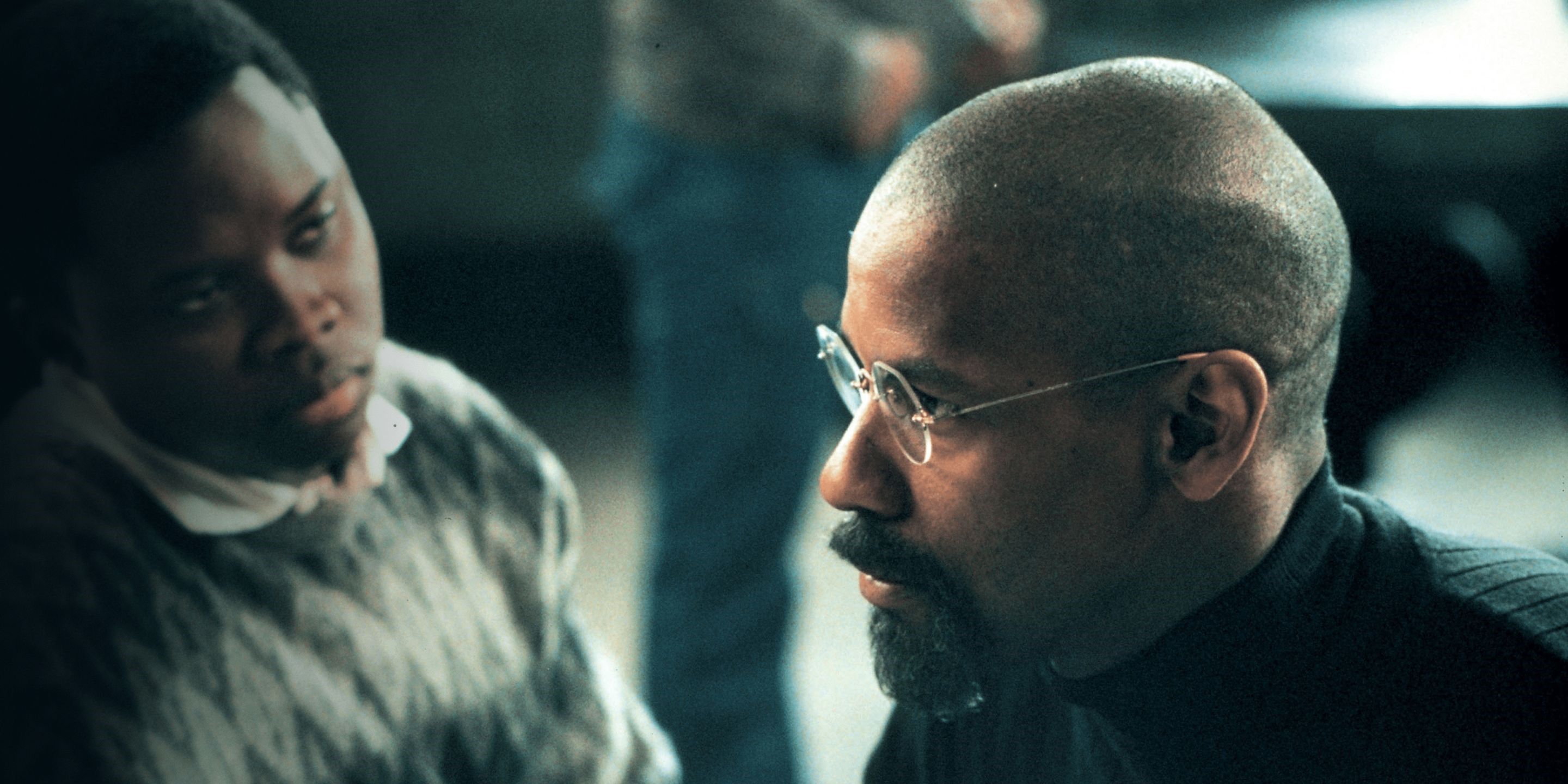 Denzel Washington as Reuben Carter in The Hurricane
