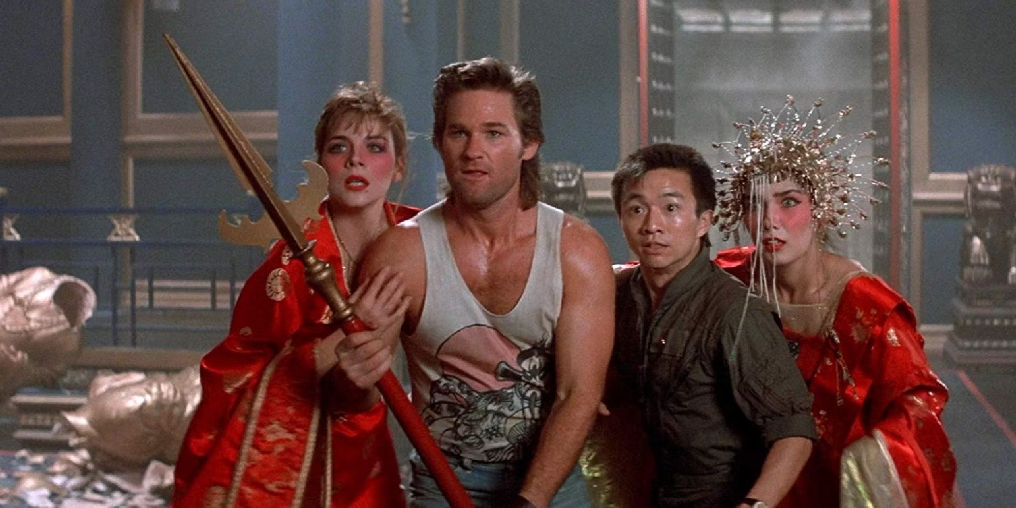 Big Trouble in Little China starring Kurt Russell and James Hong