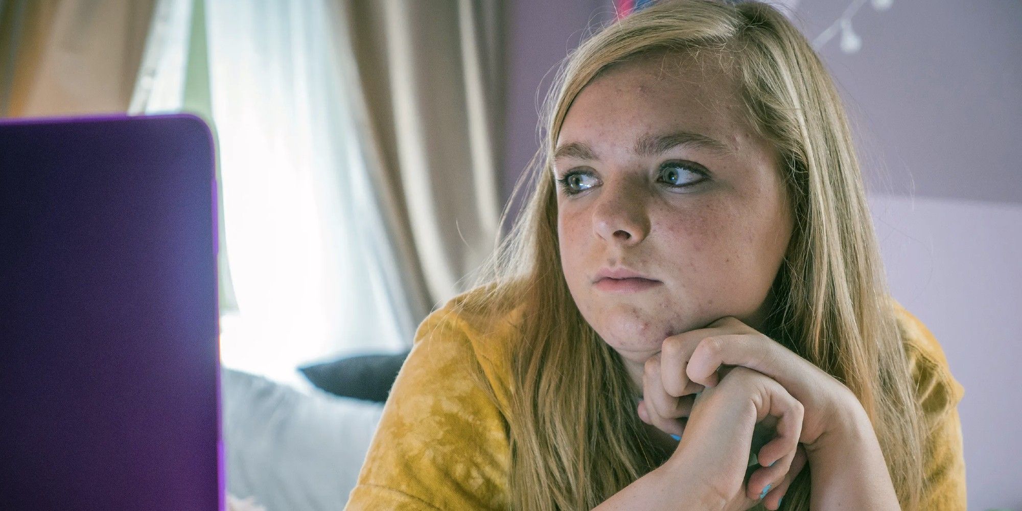 Elsie Fisher in the movie 8th Grade