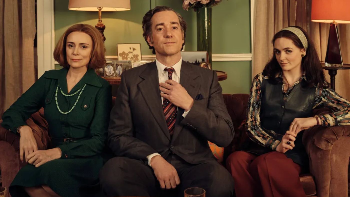 Matthew Macfadyen, Keely Hawes, Emer Heatley in Stonehouse