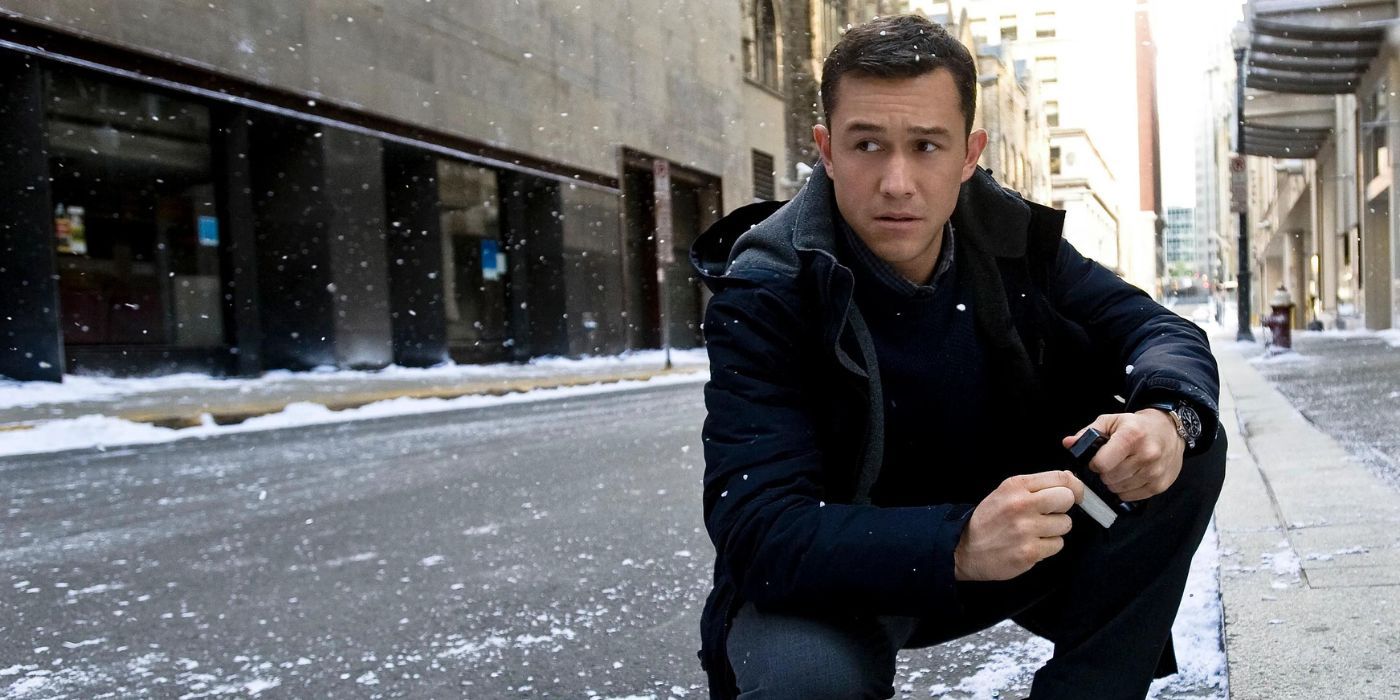 Joseph Gordon-Levitt as John Blake in The Dark Knight Rises.
