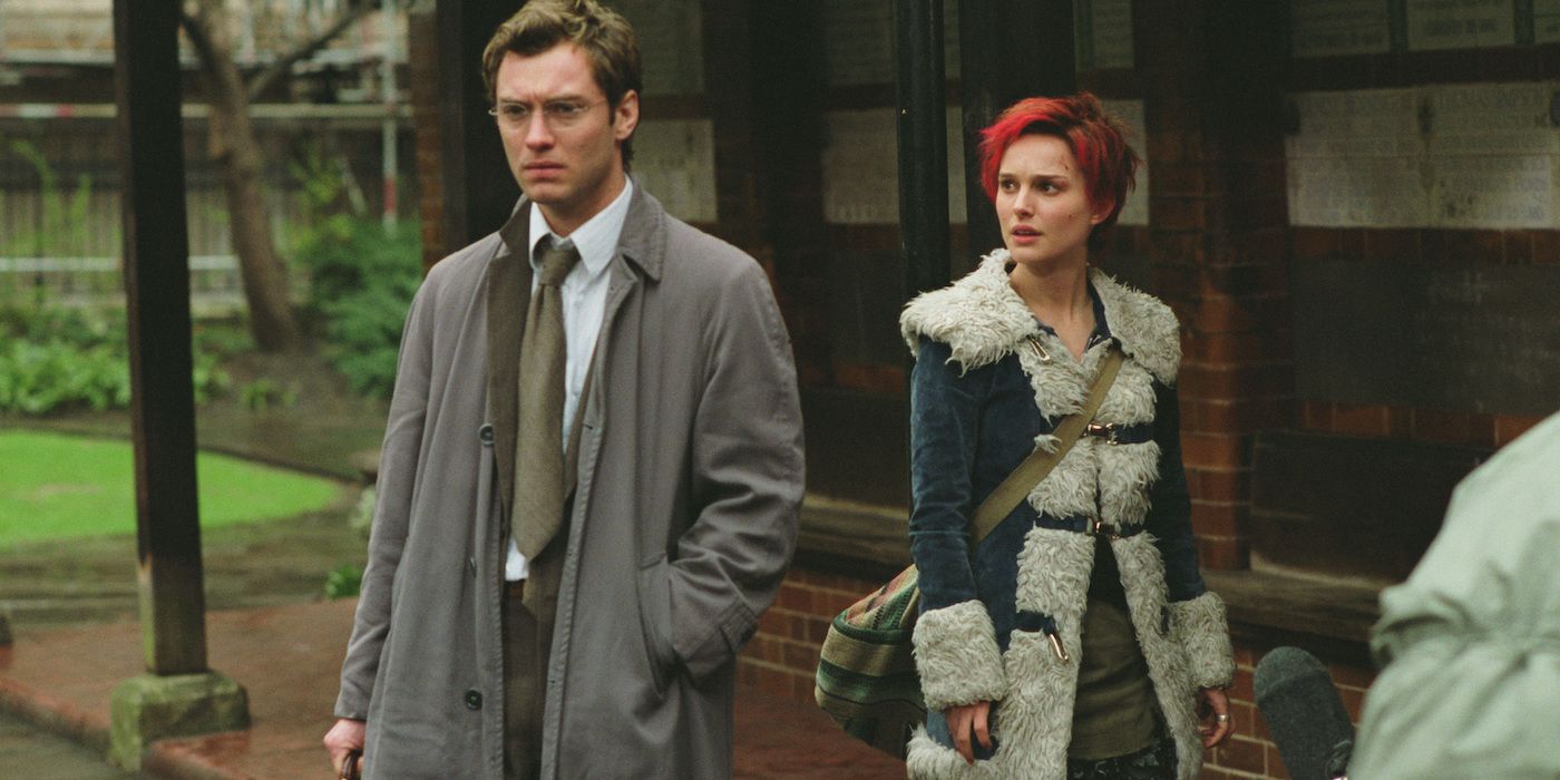 Jude Law and Natalie Portman in Closer