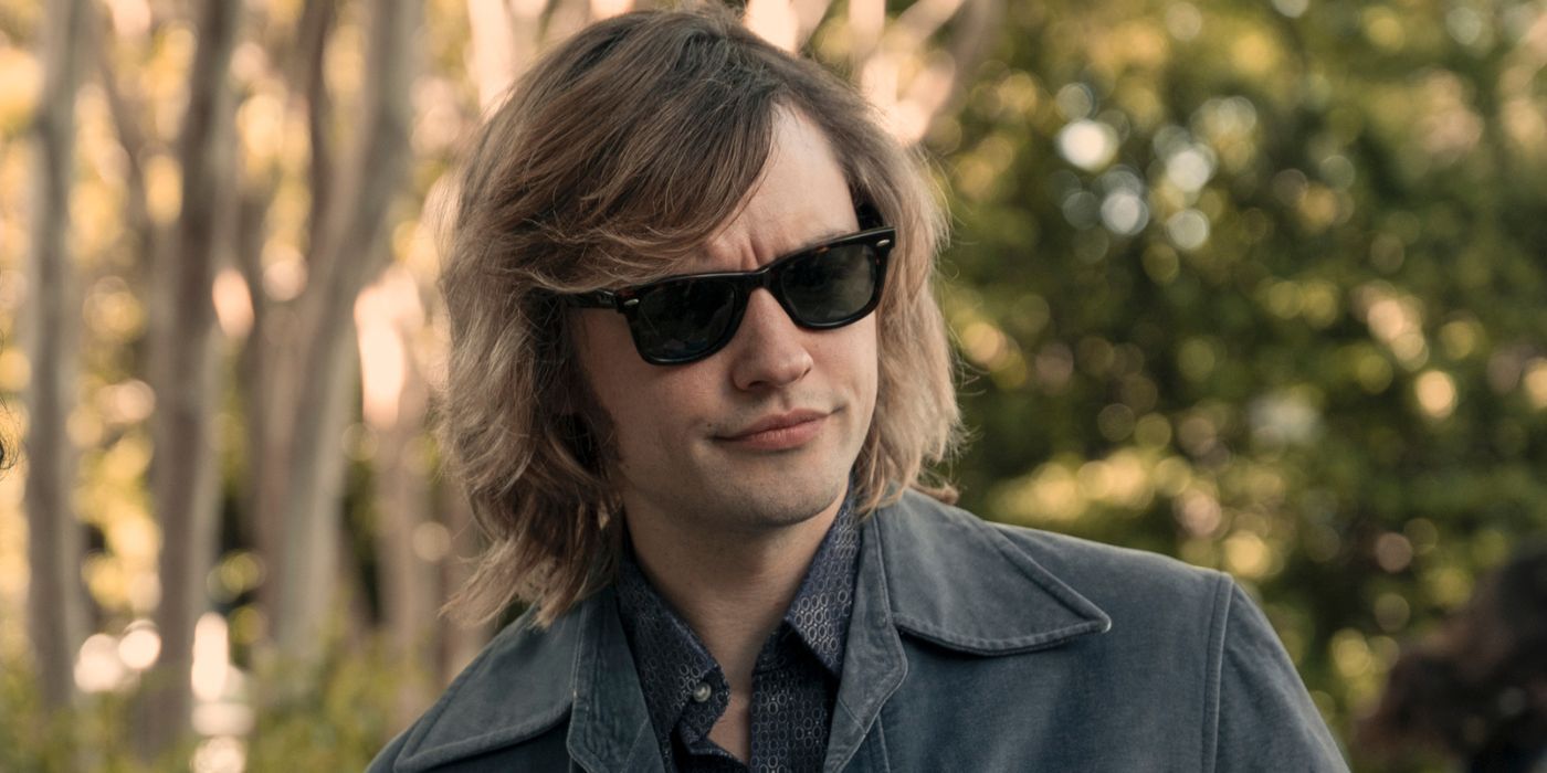Josh Whitehouse as Eddie Roundtree in Daisy Jones & the Six