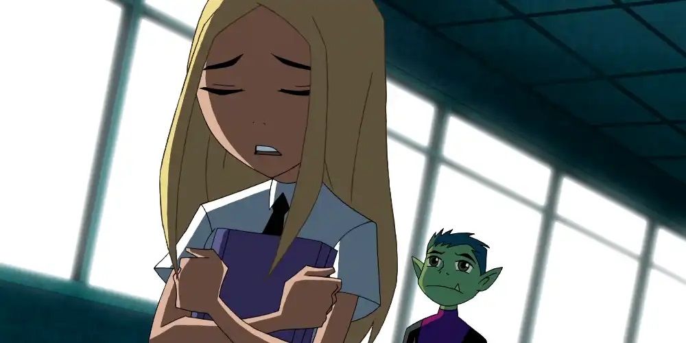 Terra tells Beast Boy that everything is changing.