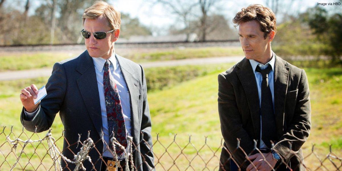 Matthew McConaughey and Woody Harrelson in True Detective