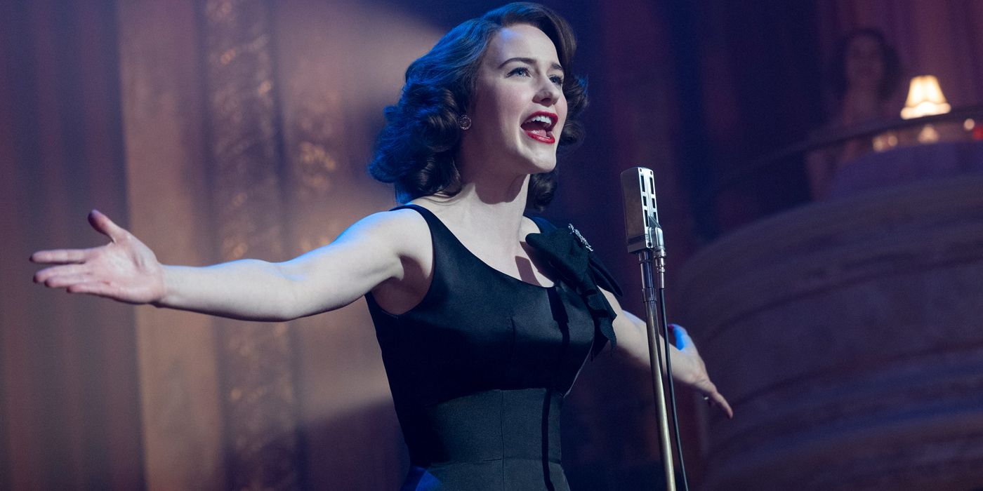 Rachel Brosnahan as Midge in The Marvelous Mrs Maisel