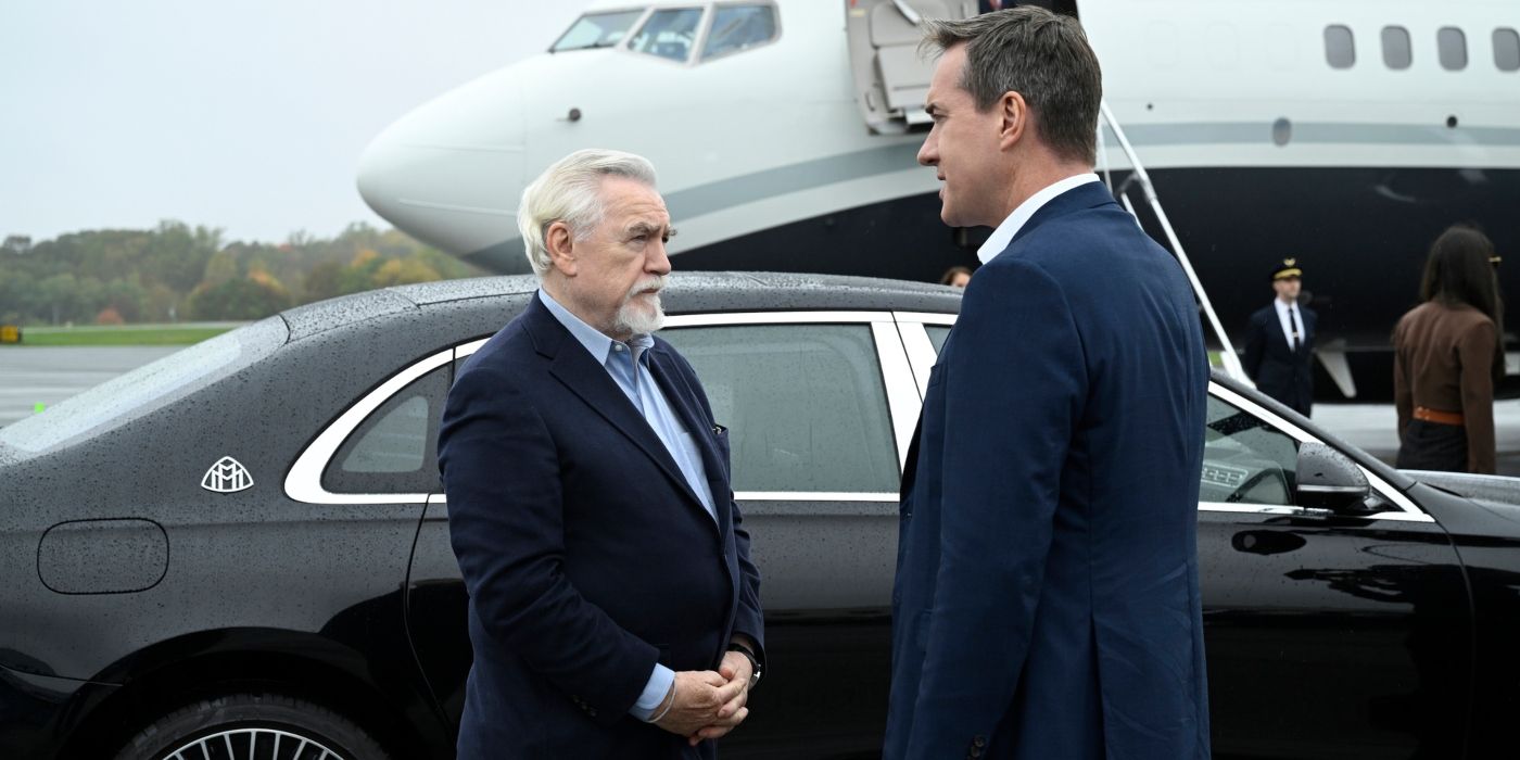 Brian Cox and Matthew Macfadyen in The Descendants Season 4 Episode 3