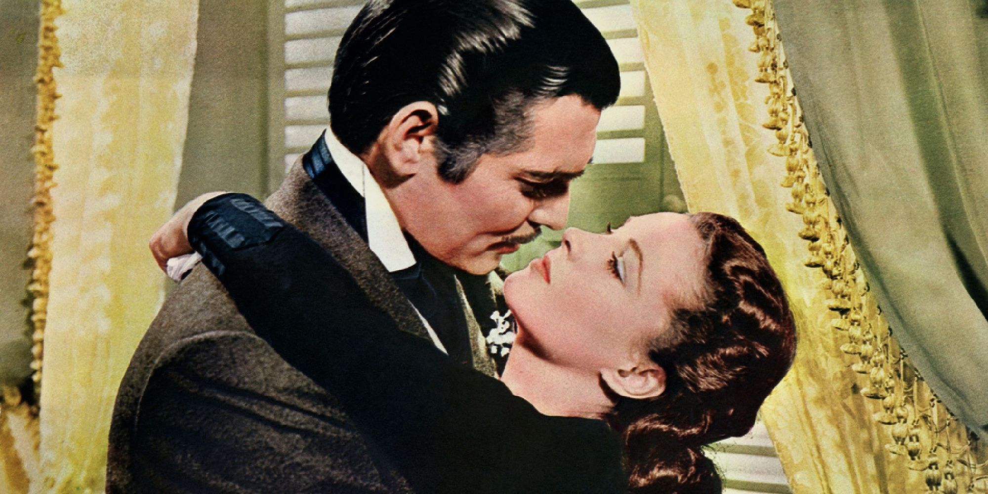Clark Gable and Vivien Leigh in Gone with the Wind