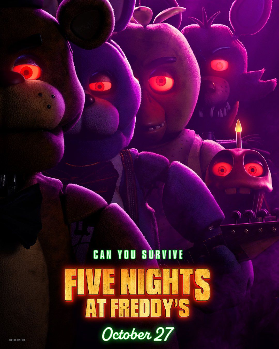 five nights at freddy's poster