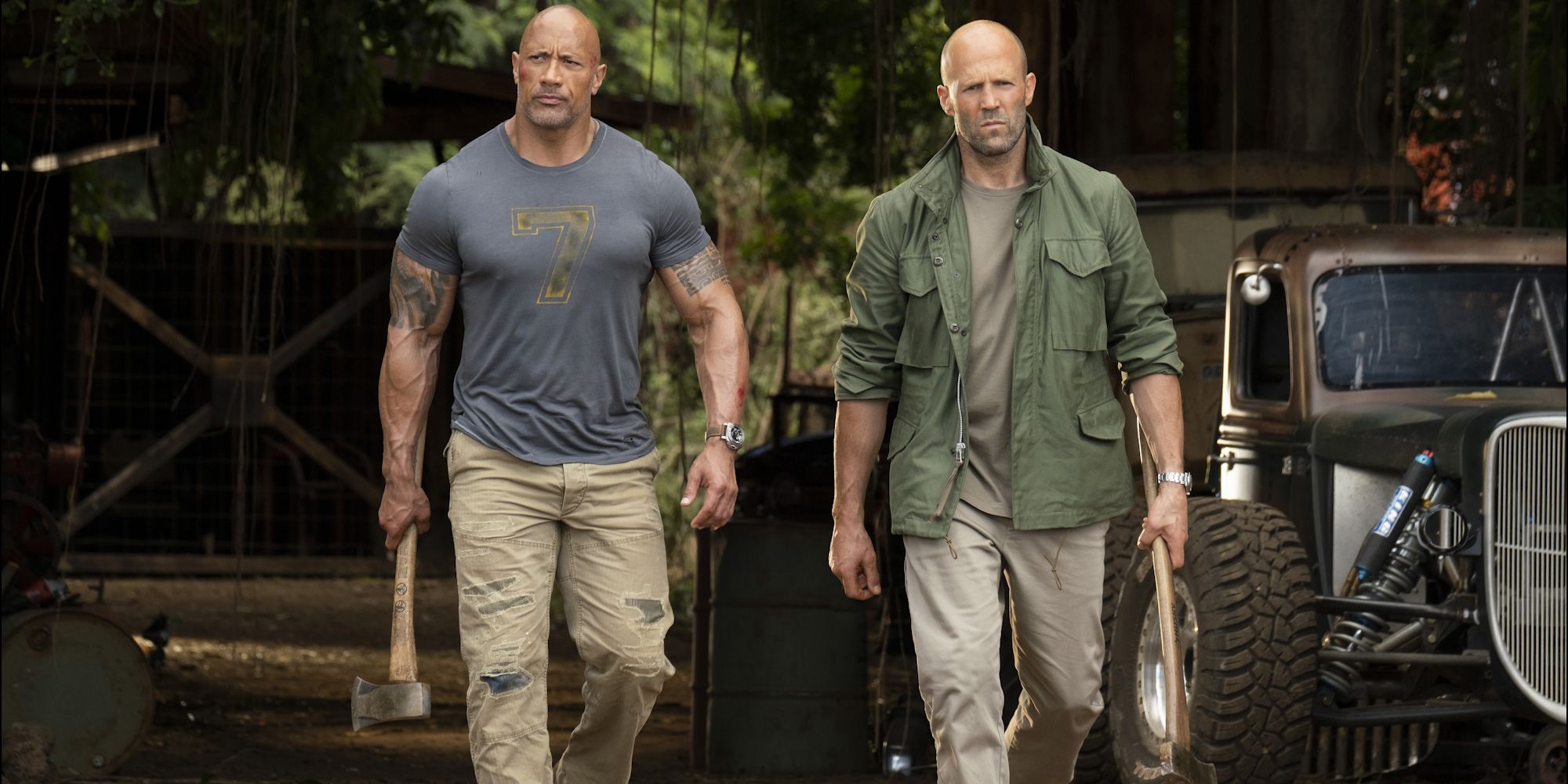 hobbs & shaw dwayne johnson jason statham0