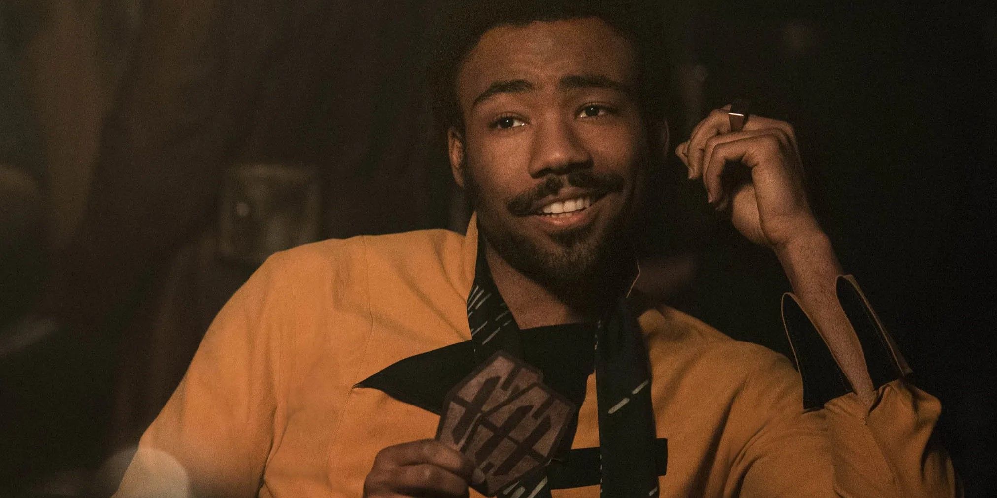 Donald Glover as Lando Calrissian in Solo: A Star Wars Story.