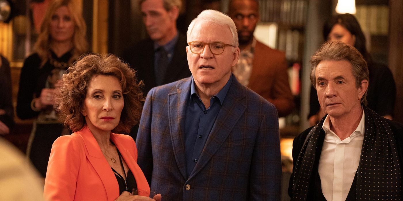 Andrea Martin, Steve Martin and Martin Short in Only Murders in the Building Season 3 
