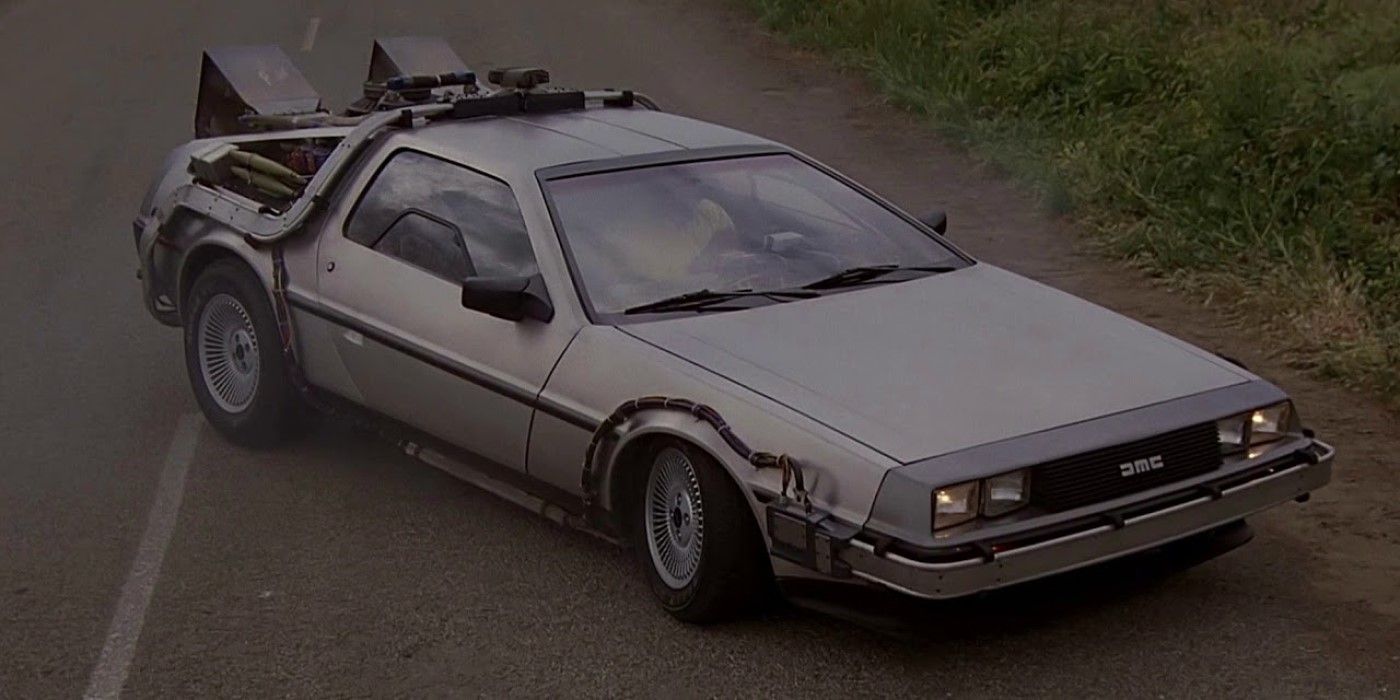 DeLorean in Back to the Future